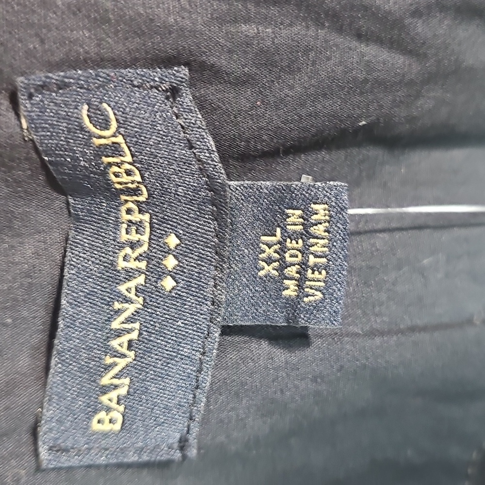 Banana Republic Dark Blue Polo Shirt. - Picture 3 of 6